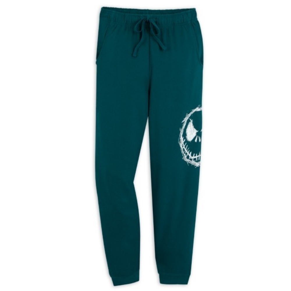 Disney Unisex Teal Blue Lounge Pants, Sweatpants, Nightmare Before Christmas
